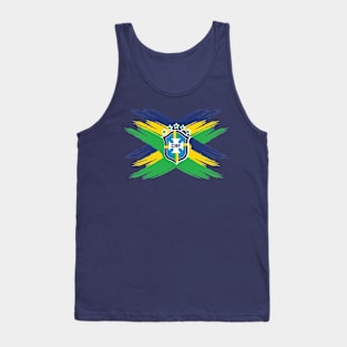 Brazil World Cup Supporters Tank Top